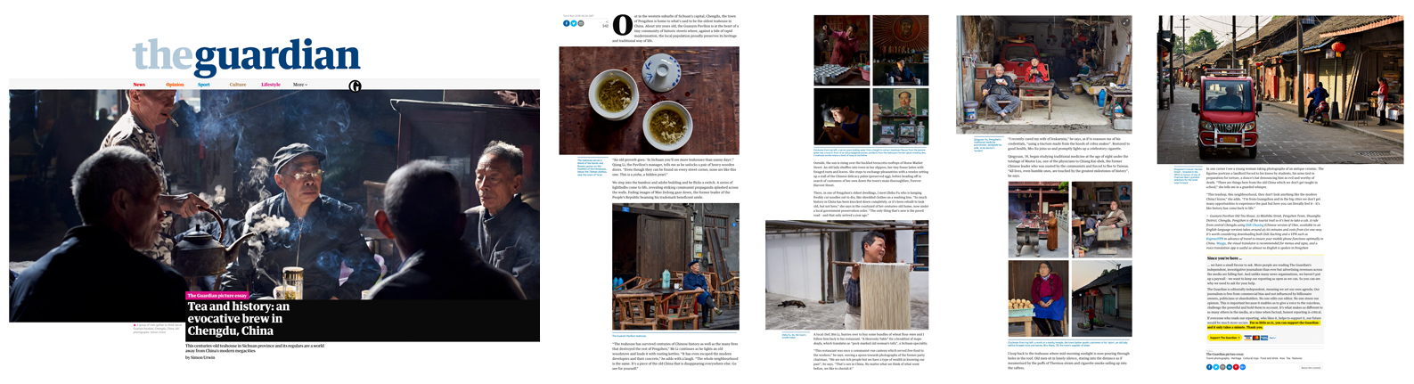 An American Story, Traveller Magazine