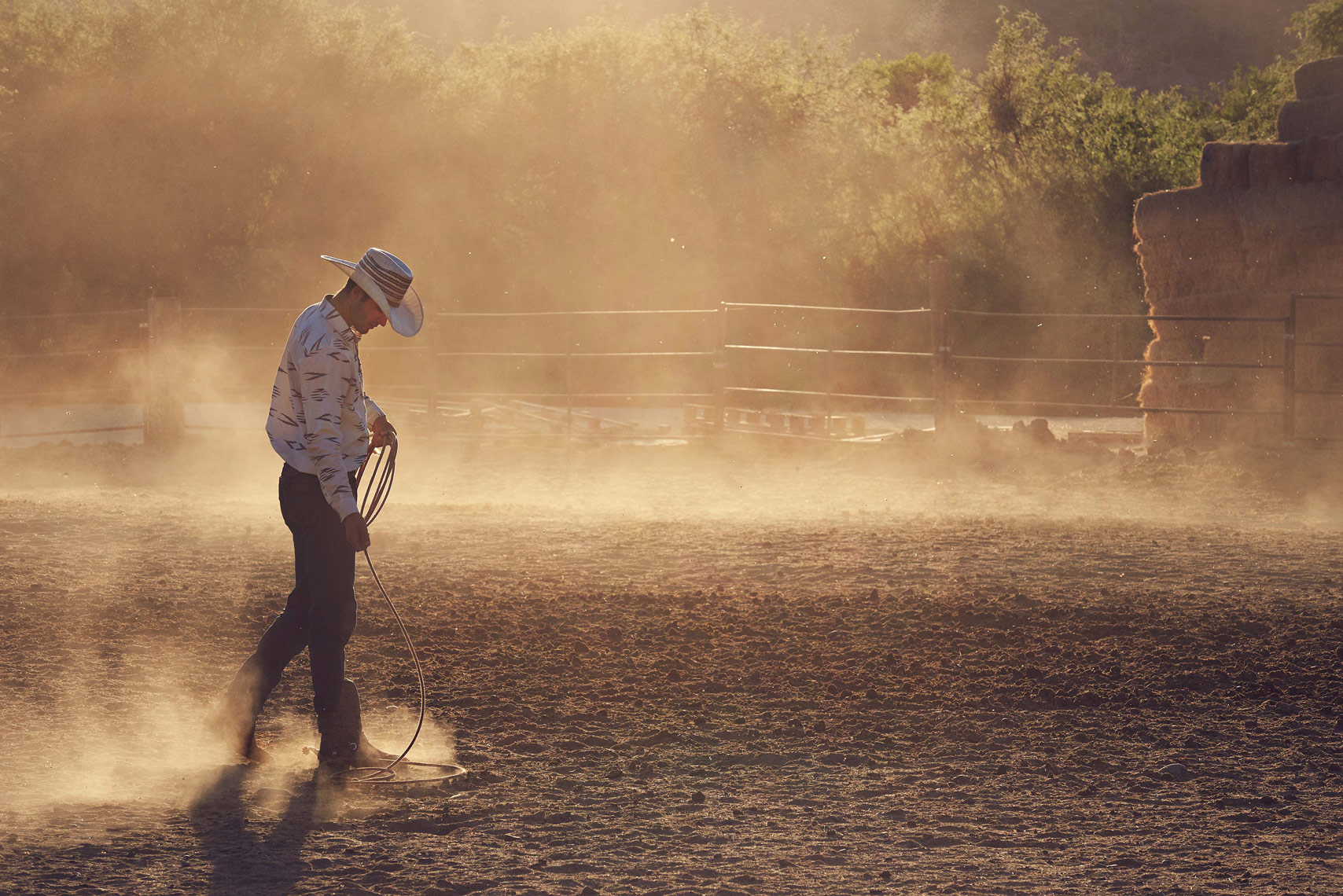 People Portraits Photography :  Ranch cowboy, Saguaro National Park, Arizona