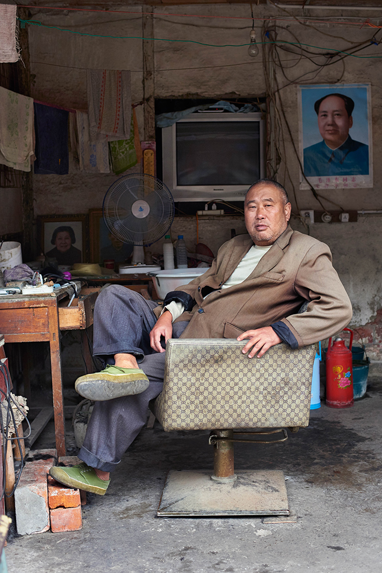 Barber, Sichuan province, China