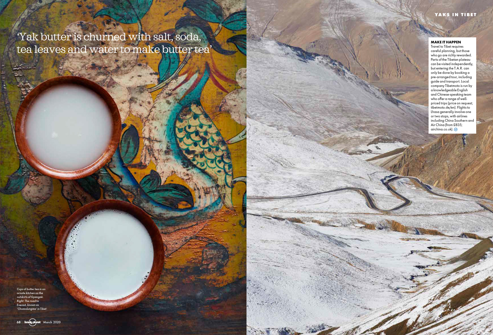 Tibet, Lonely Planet Traveller Magazine | Simon Urwin | Published Articles & Photography